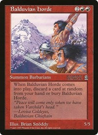 Balduvian Horde (Oversized) [Oversize Cards] | The CG Realm