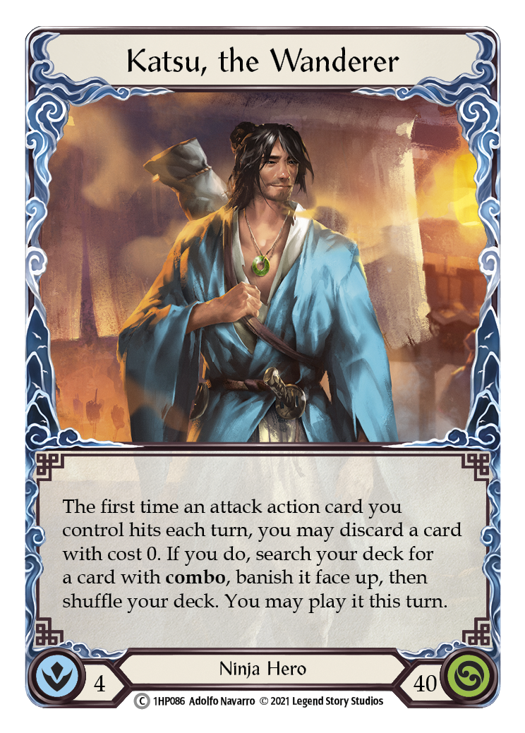 Katsu the Wanderer [1HP086] (History Pack 1) | The CG Realm