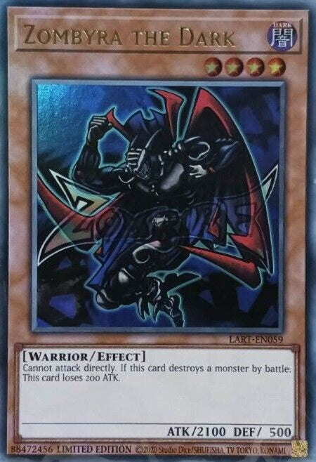 Zombyra the Dark [LART-EN059] Ultra Rare | The CG Realm