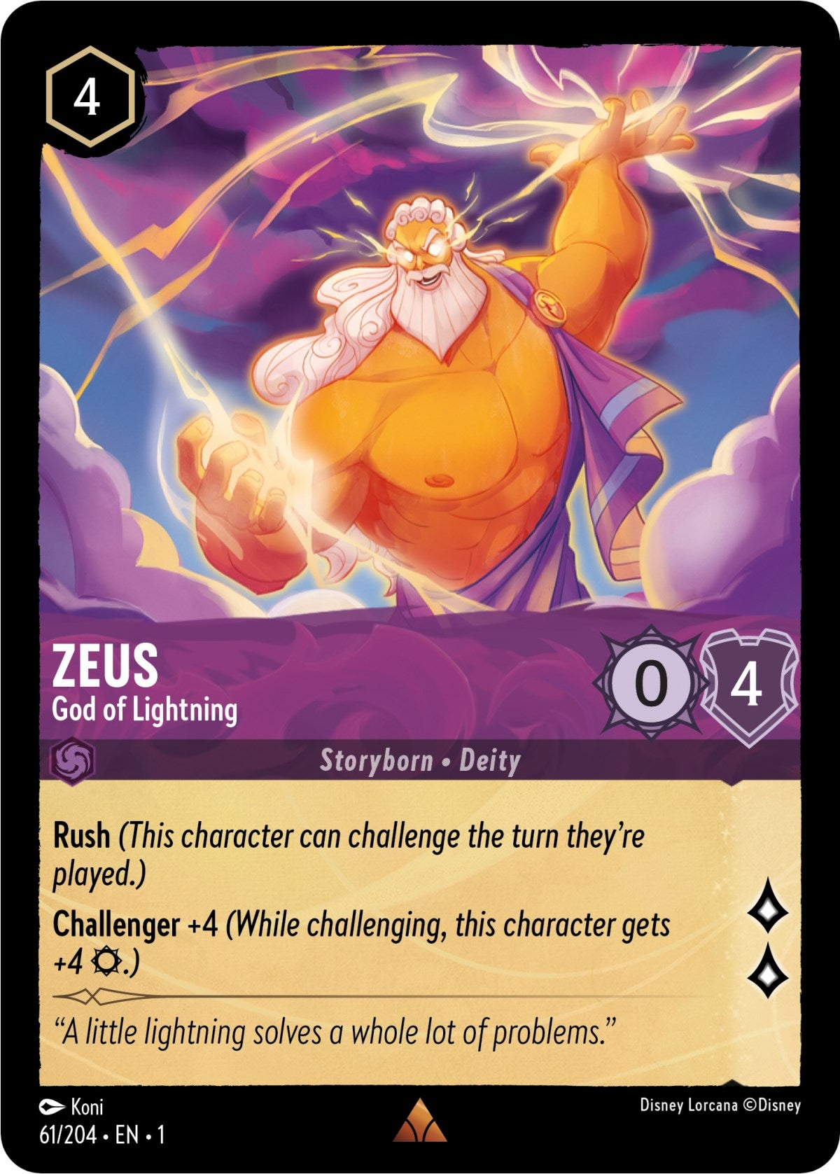 Zeus - God of Lightning (61/204) [The First Chapter] | The CG Realm