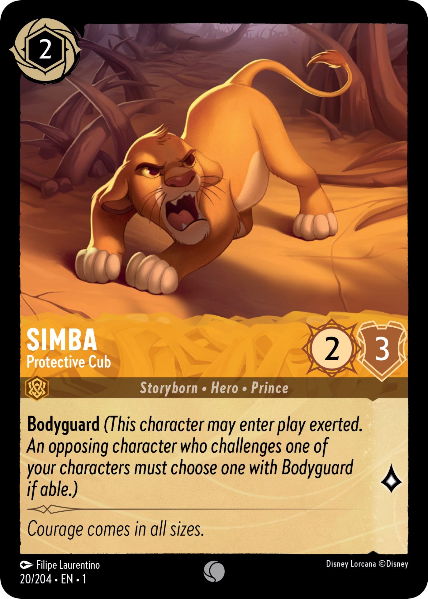 Simba - Protective Cub (20/204) [The First Chapter] | The CG Realm