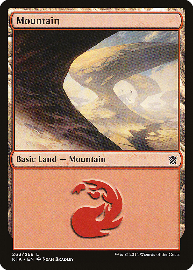 Mountain (263) (KTK-263) - Khans of Tarkir