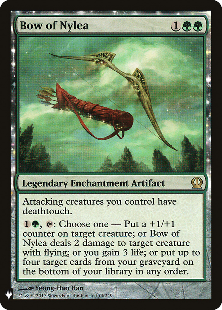 Bow of Nylea (LIST-153) - The List: (enchantment)