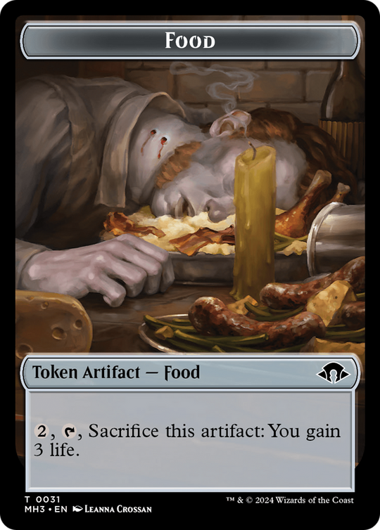 Eldrazi Spawn // Food Double-Sided Token (MH3-2 // 31) - Modern Horizons 3 Foil