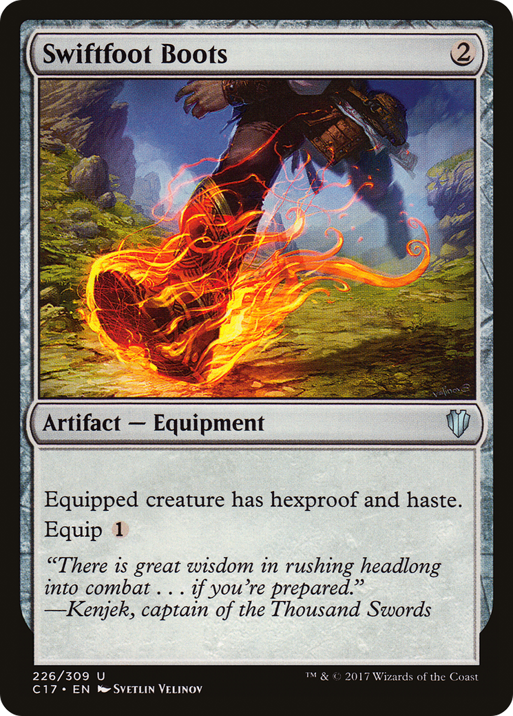 Swiftfoot Boots (C17-226) - Commander 2017