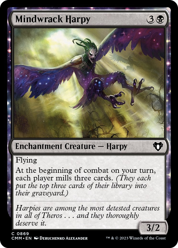 Mindwrack Harpy [Commander Masters] | The CG Realm
