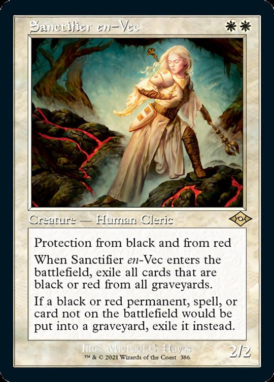 Sanctifier en-Vec (Retro Frame) (MH2-386) - Modern Horizons 2 Foil