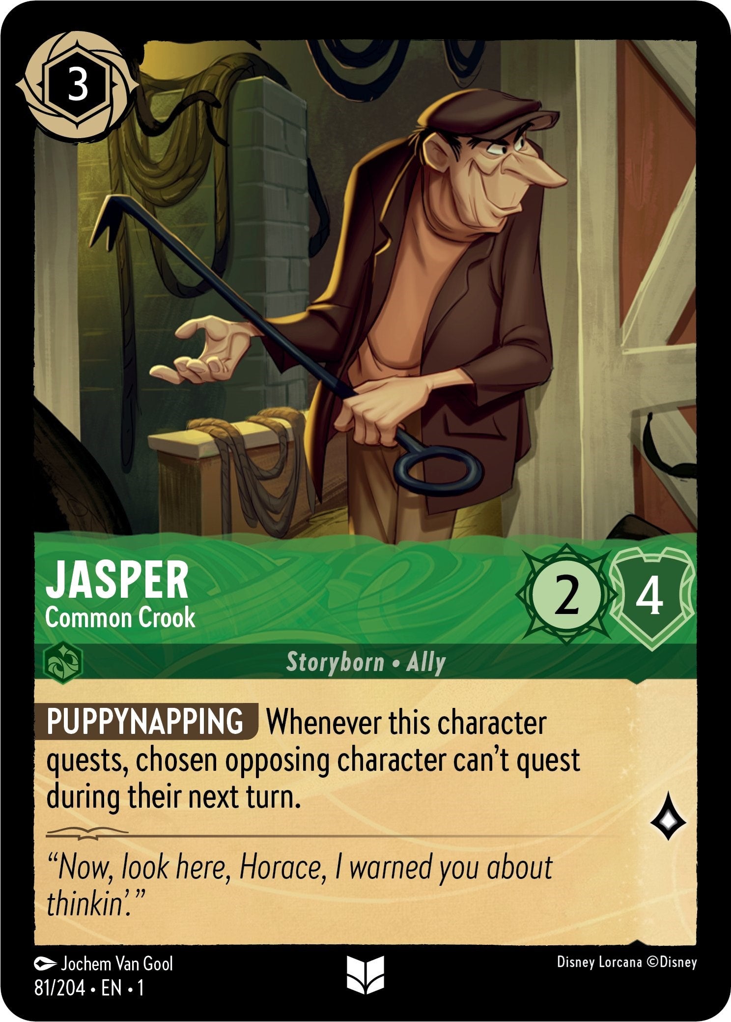Jasper - Common Crook (81/204) [The First Chapter] | The CG Realm