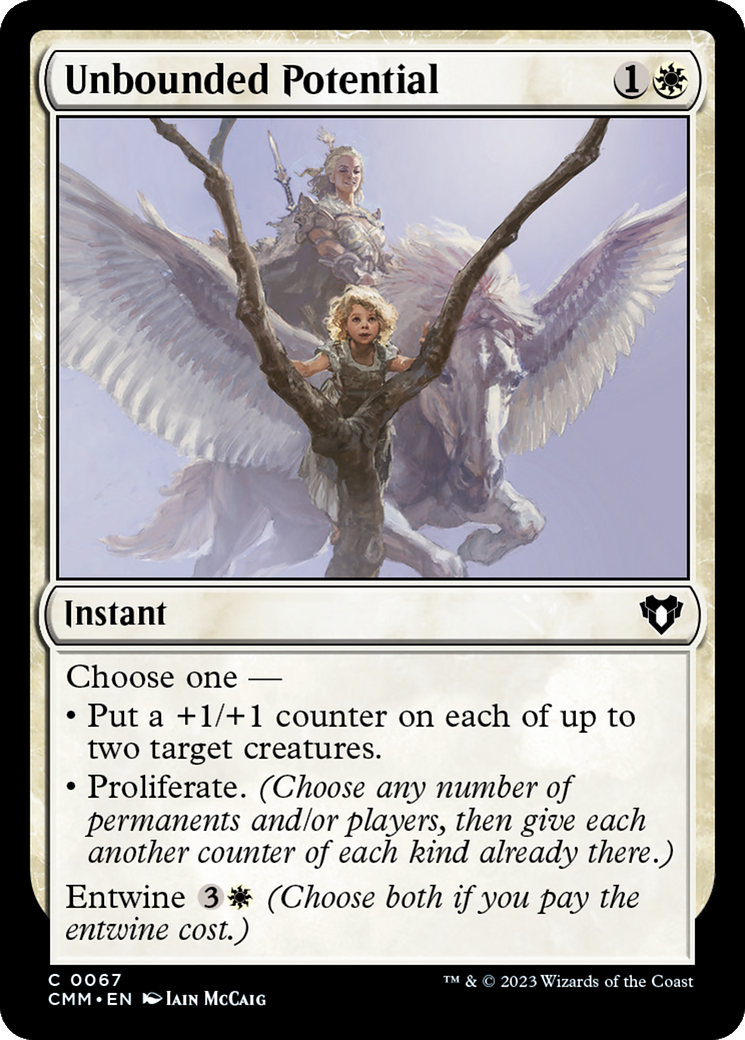 Unbounded Potential [Commander Masters] | The CG Realm