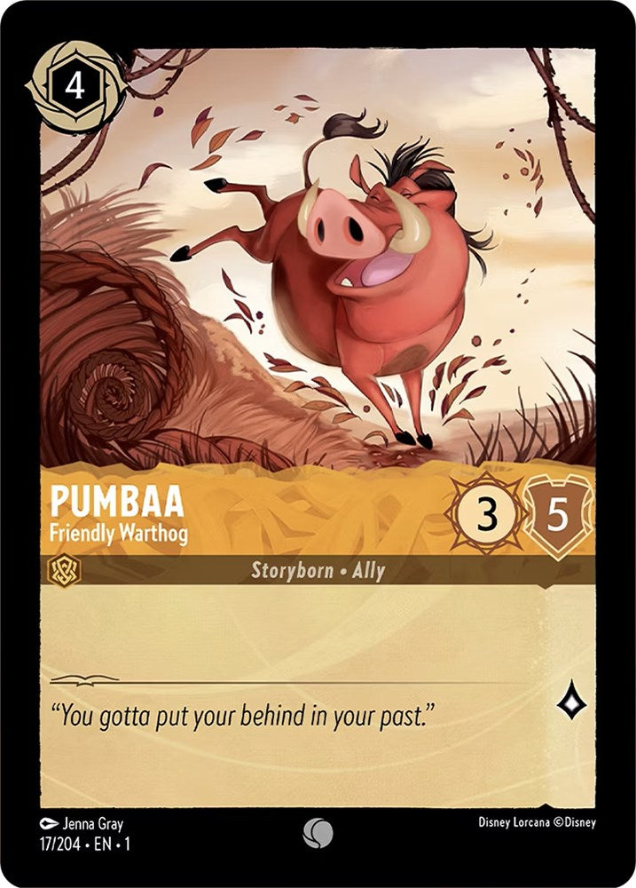 Pumbaa - Friendly Warthog (17/204) [The First Chapter] | The CG Realm
