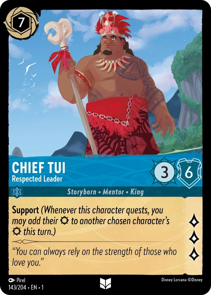 Chief Tui - Respected Leader (143/204) [The First Chapter] | The CG Realm