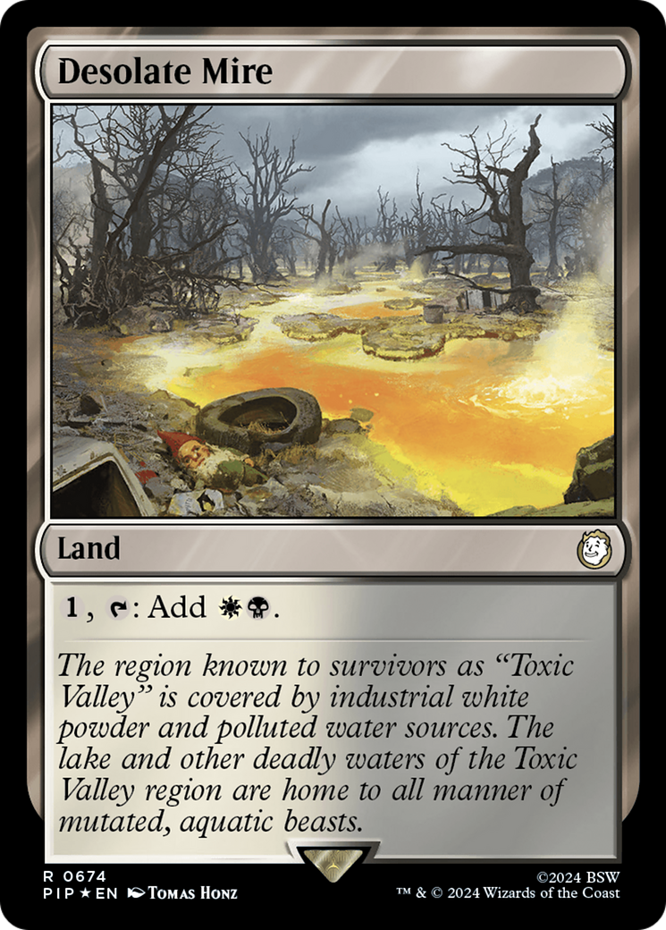 Desolate Mire (Surge Foil) [Fallout] | The CG Realm