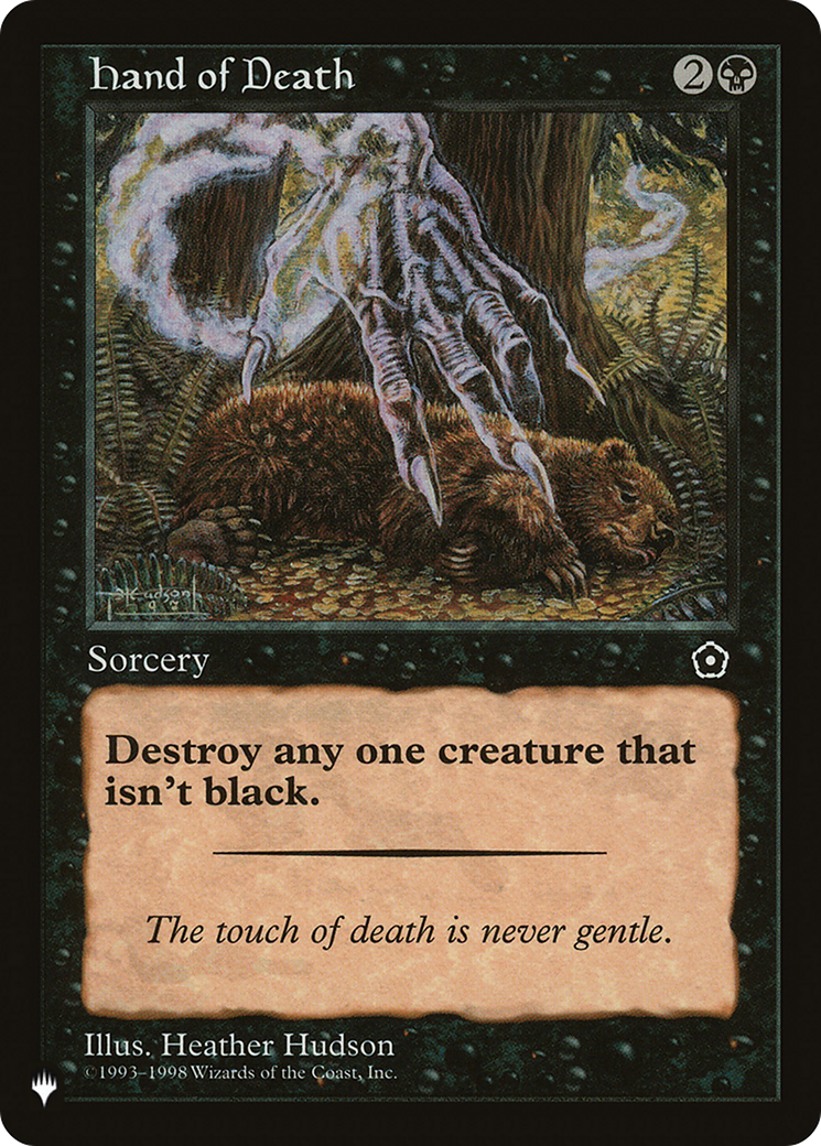 Hand of Death [The List] | The CG Realm