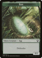 Treasure // Egg Double-Sided Token [Secret Lair Drop Series] | The CG Realm