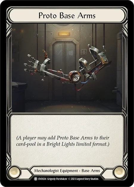Proto Base Arms [EVO024] (Bright Lights) | The CG Realm
