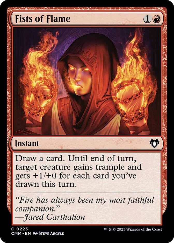 Fists of Flame [Commander Masters] | The CG Realm