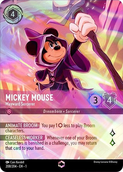 Mickey Mouse - Wayward Sorcerer (Enchanted) (208/204) [The First Chapter] | The CG Realm