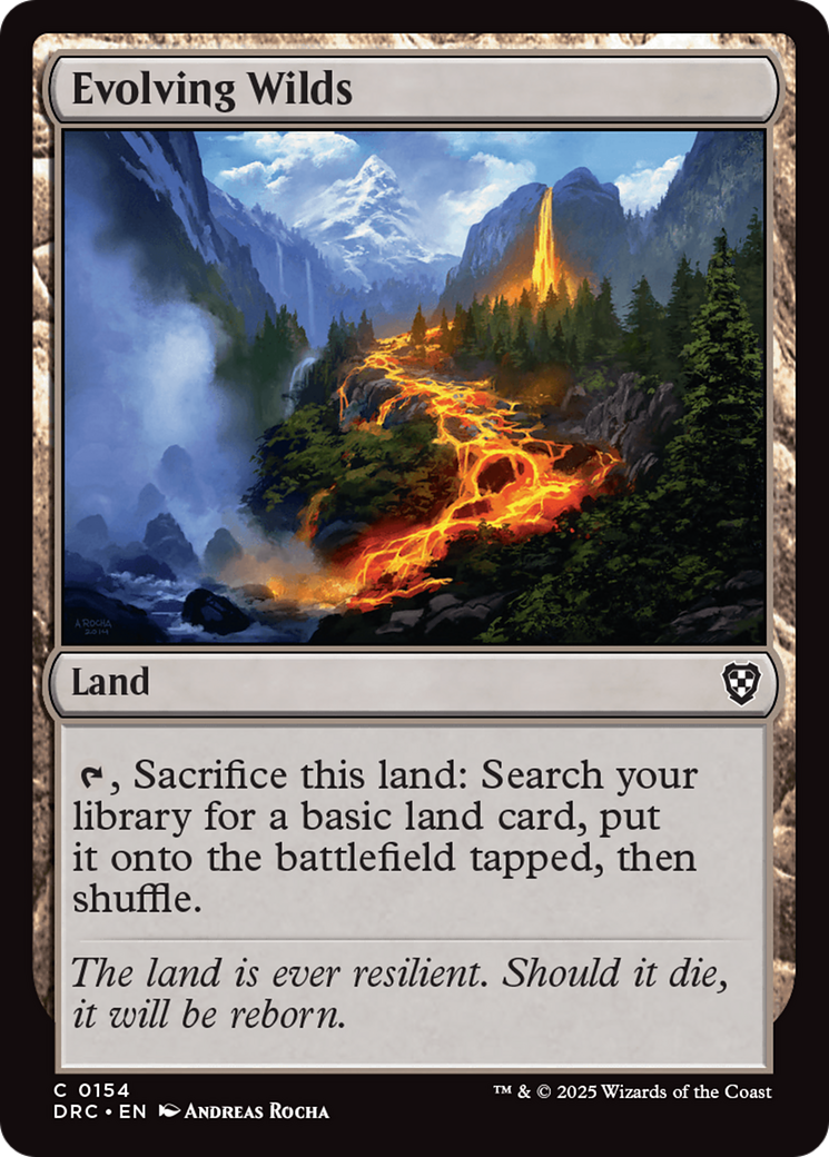 Evolving Wilds (0154) [Aetherdrift Commander] | The CG Realm