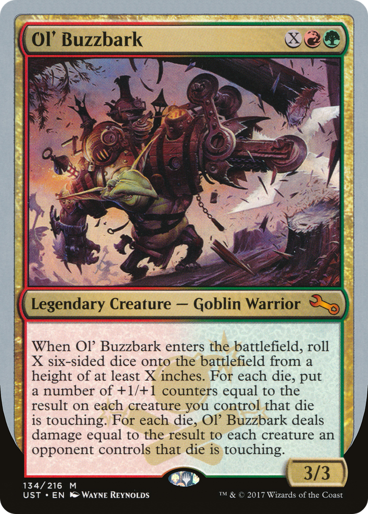 Ol' Buzzbark (UST-134) - Unstable
