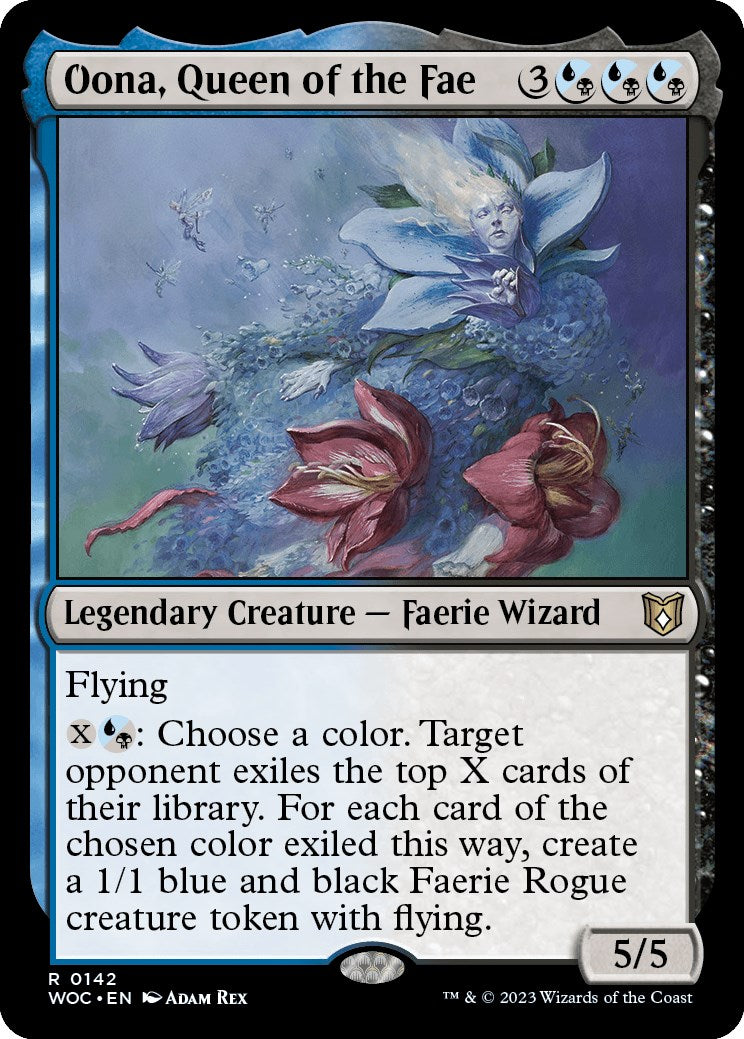 Oona, Queen of the Fae [Wilds of Eldraine Commander] | The CG Realm