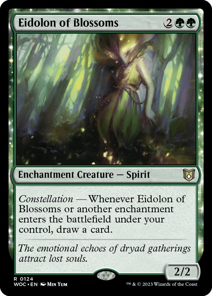 Eidolon of Blossoms [Wilds of Eldraine Commander] | The CG Realm