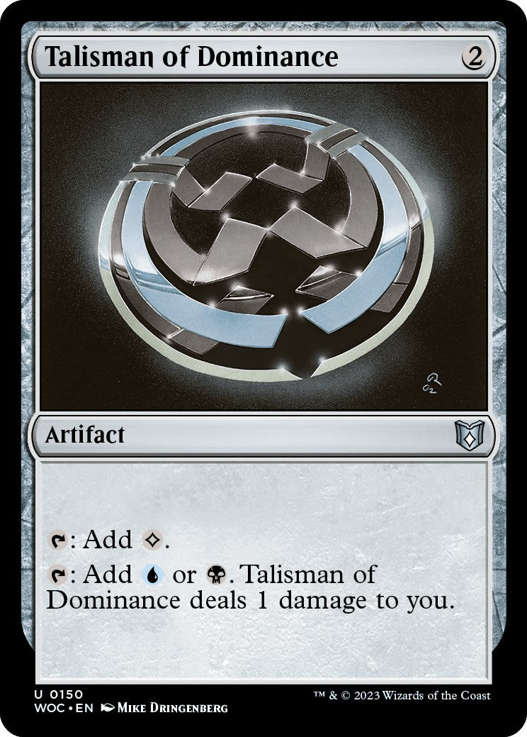 Talisman of Dominance [Wilds of Eldraine Commander] | The CG Realm