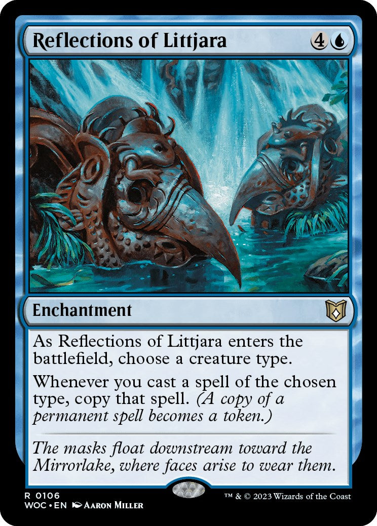 Reflections of Littjara [Wilds of Eldraine Commander] | The CG Realm