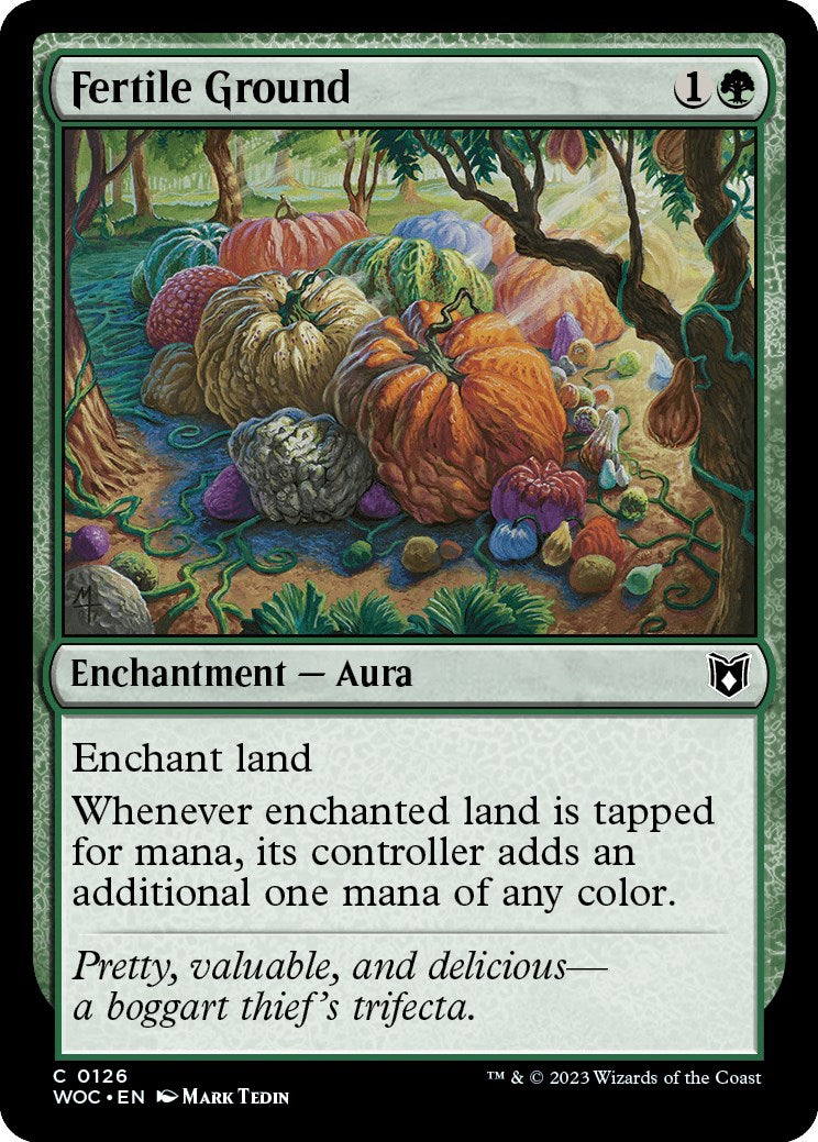 Fertile Ground [Wilds of Eldraine Commander] | The CG Realm