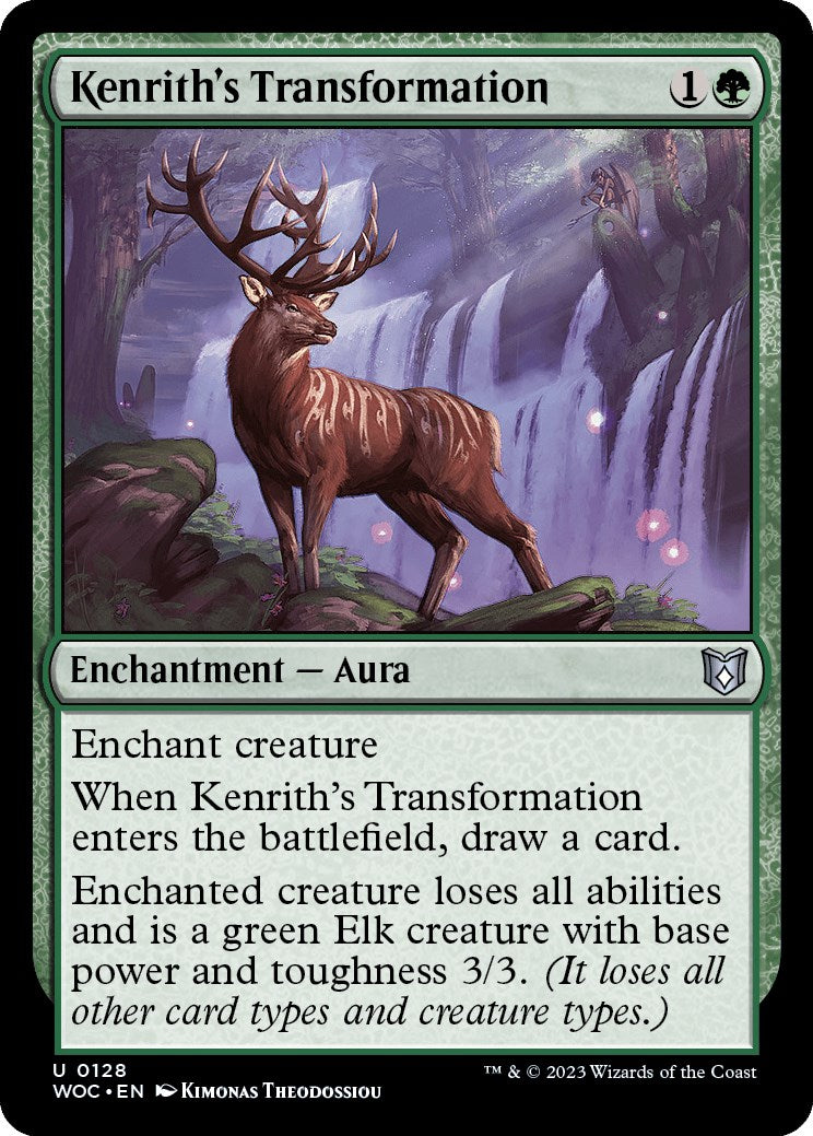 Kenrith's Transformation [Wilds of Eldraine Commander] | The CG Realm