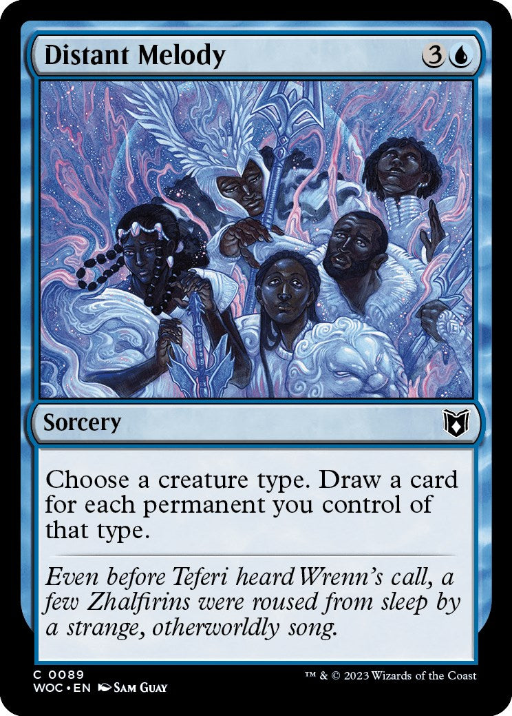 Distant Melody [Wilds of Eldraine Commander] | The CG Realm