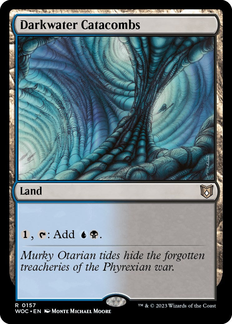 Darkwater Catacombs [Wilds of Eldraine Commander] | The CG Realm