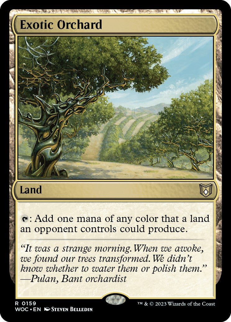 Exotic Orchard [Wilds of Eldraine Commander] | The CG Realm
