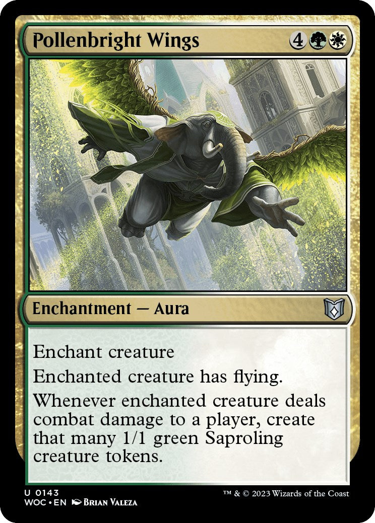 Pollenbright Wings [Wilds of Eldraine Commander] | The CG Realm