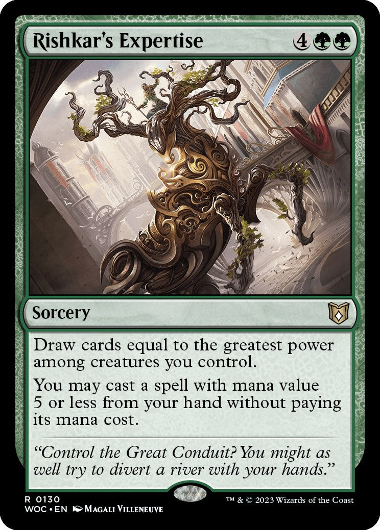 Rishkar's Expertise [Wilds of Eldraine Commander] | The CG Realm