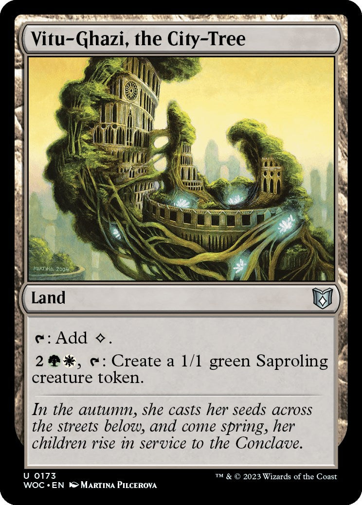 Vitu-Ghazi, the City-Tree [Wilds of Eldraine Commander] | The CG Realm