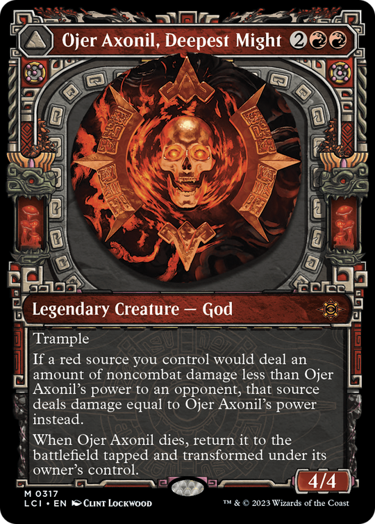 Ojer Axonil, Deepest Might (Showcase) (LCI-317) - The Lost Caverns of Ixalan: (Showcase)