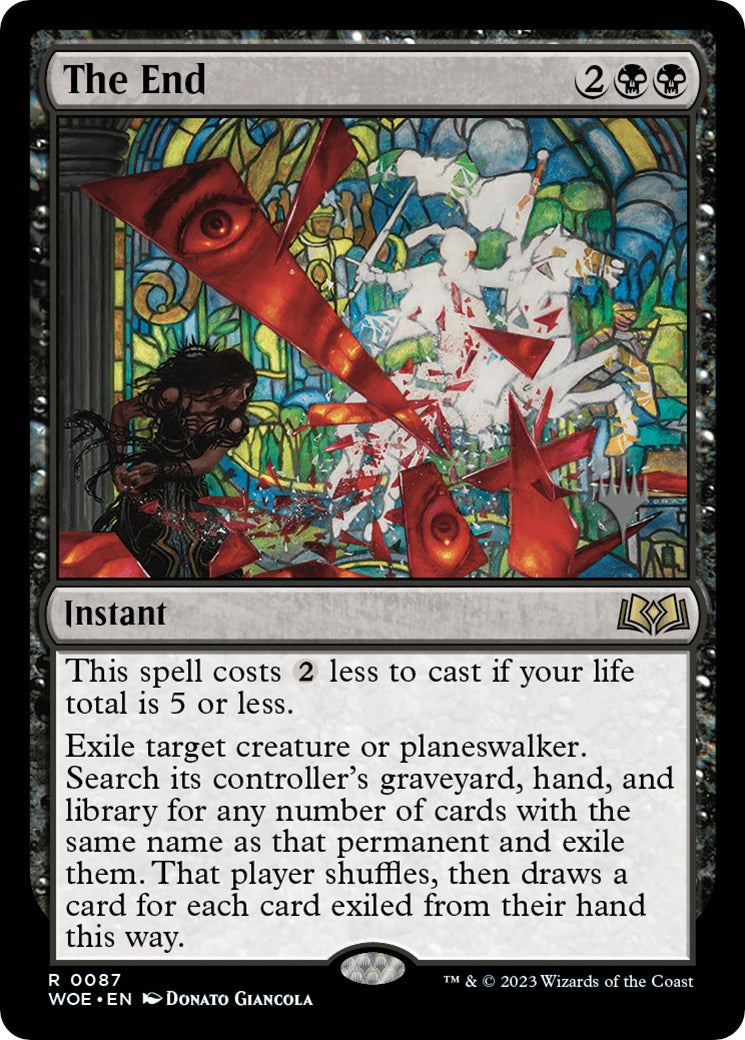 The End (Promo Pack) [Wilds of Eldraine Promos] | The CG Realm