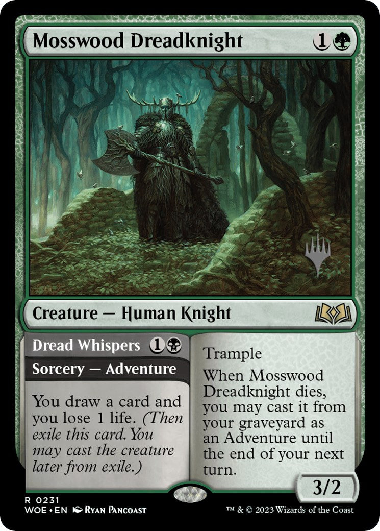 Mosswood Dreadknight (PPWOE-231) - Wilds of Eldraine Promos