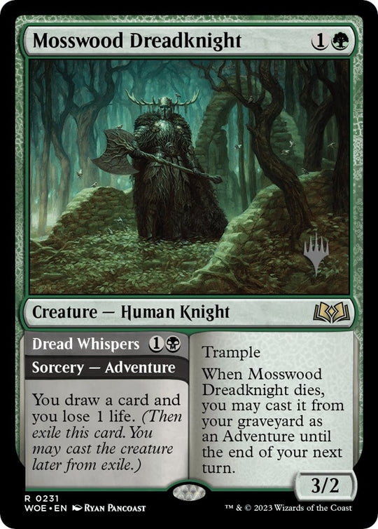 Mosswood Dreadknight (PPWOE-231) - Wilds of Eldraine Promos