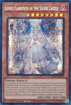 Lovely Labrynth of the Silver Castle (MP23-EN226) - 25th Anniversary Tin: Dueling Heroes Mega Pack 1st Edition