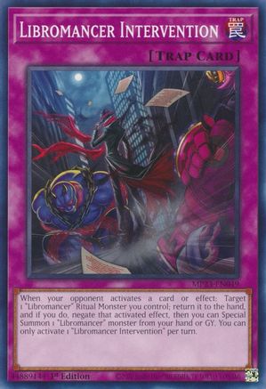 Libromancer Intervention (MP23-EN049) - 25th Anniversary Tin: Dueling Heroes Mega Pack 1st Edition