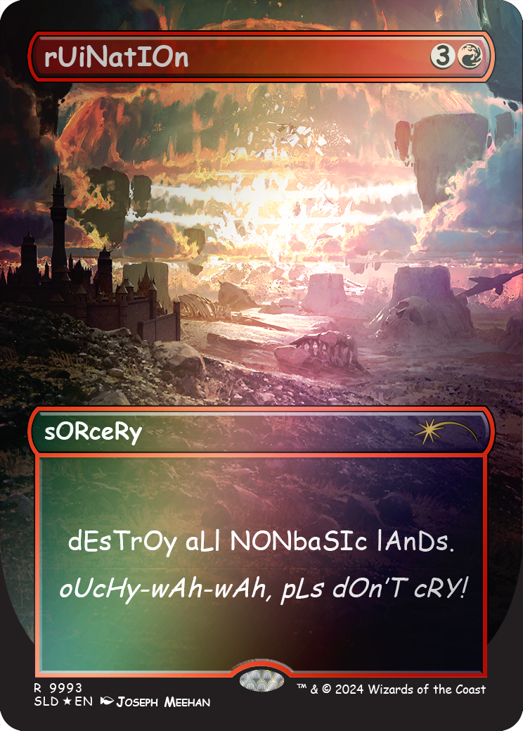 rUiNatIOn (Rainbow Foil) [Secret Lair Drop Series] | The CG Realm