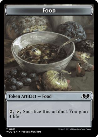 Food (0013) Token (WOE-013) - Wilds of Eldraine
