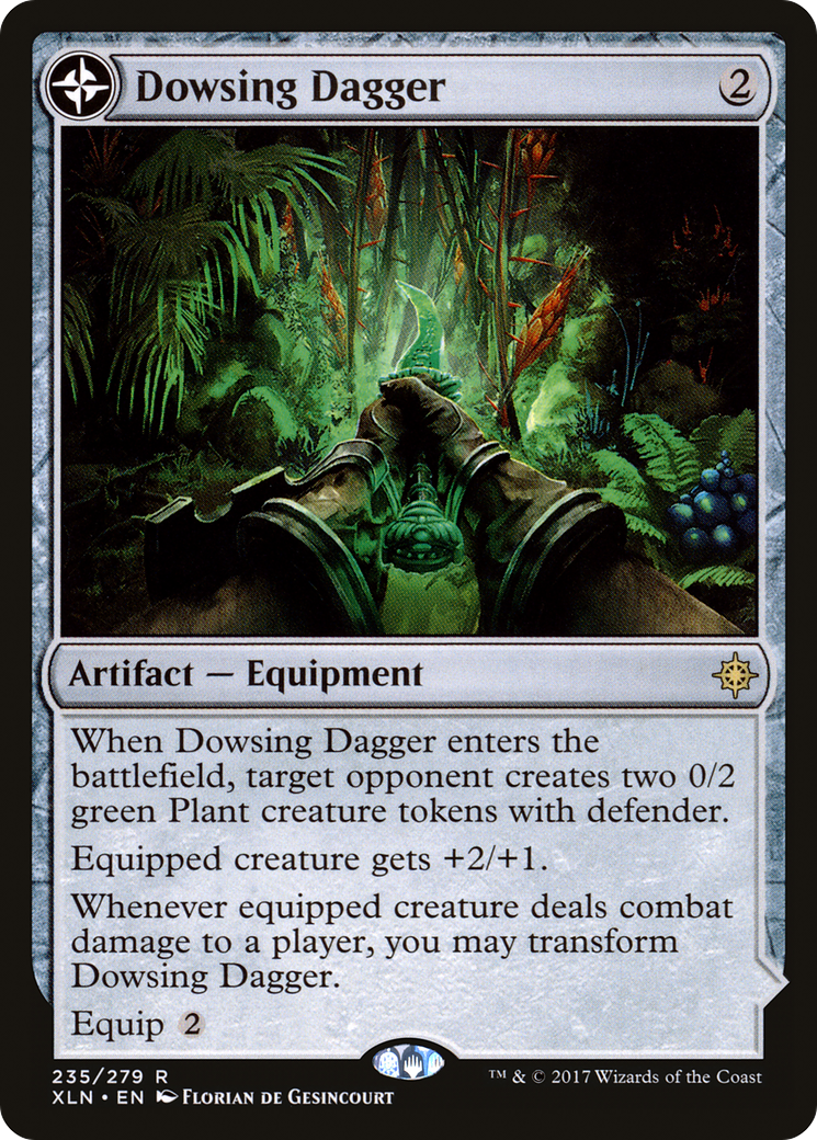 Dowsing Dagger (XLN-235) - Ixalan: (compasslanddfc)