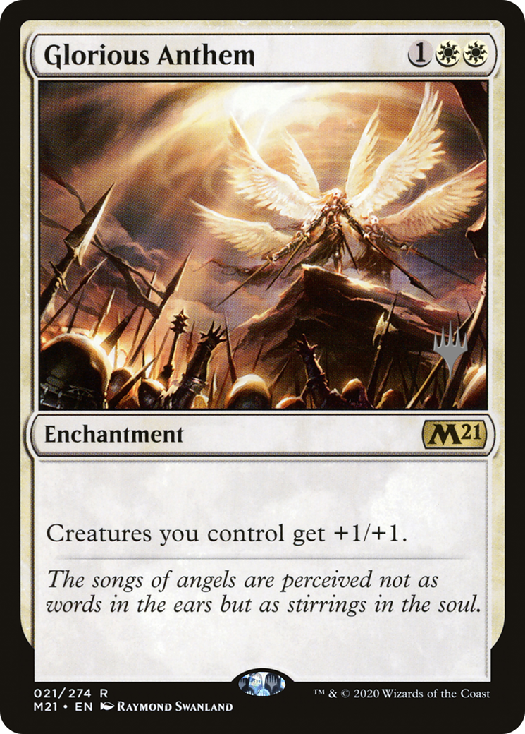 Glorious Anthem (PPM21-21P) - Core Set 2021 Promos