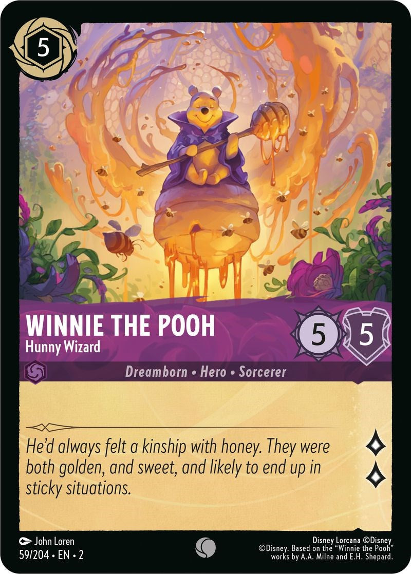 Winnie the Pooh - Hunny Wizard (59/204) [Rise of the Floodborn] | The CG Realm