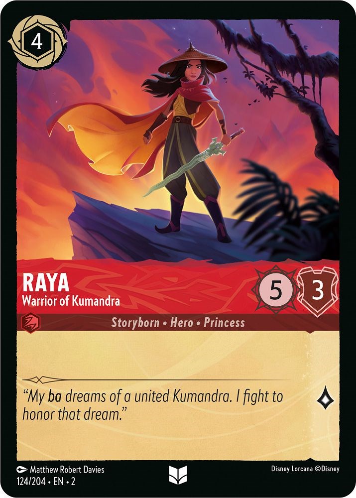 Raya - Warrior of Kumandra (124/204) [Rise of the Floodborn] | The CG Realm