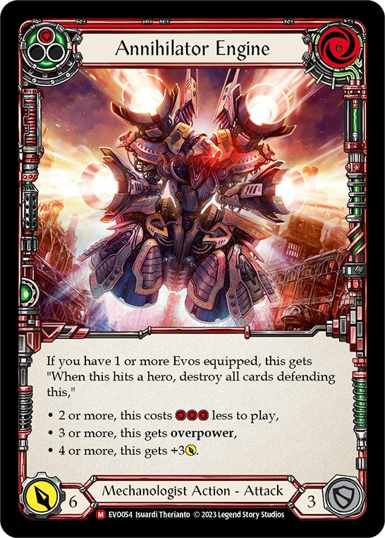 Annihilator Engine [EVO054] (Bright Lights)  Rainbow Foil | The CG Realm