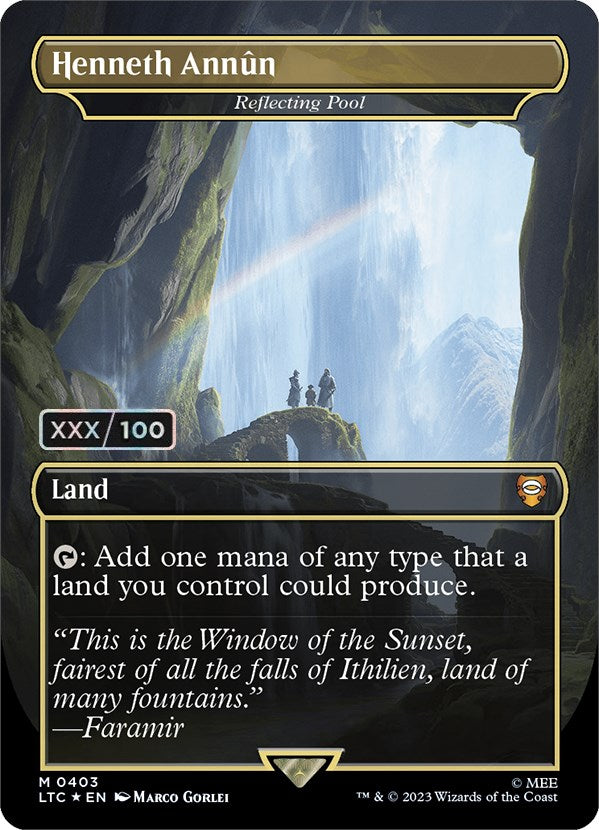 Henneth Annun - Reflecting Pool (Serialized) [The Lord of the Rings: Tales of Middle-Earth Commander] | The CG Realm