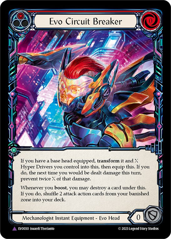 Evo Circuit Breaker (Marvel) [EVO030] (Bright Lights)  Cold Foil | The CG Realm